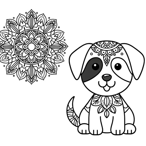 Dog Coloring Pages For Children