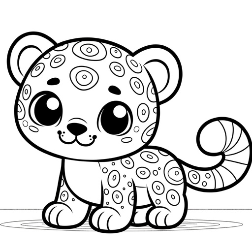Jaguar Coloring Pages For Children