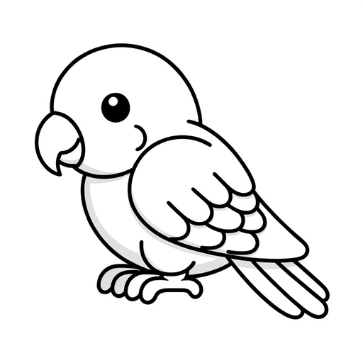 Bird Coloring Pages For Children