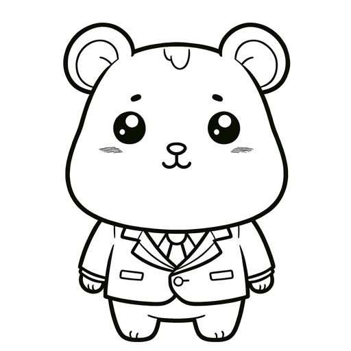 Hamster Coloring Pages for Children