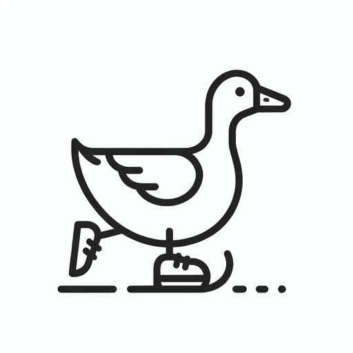 Sporty Goose Coloring Page- 4 Free Printable Pages