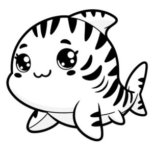 Cute Animal Coloring Pages For Children
