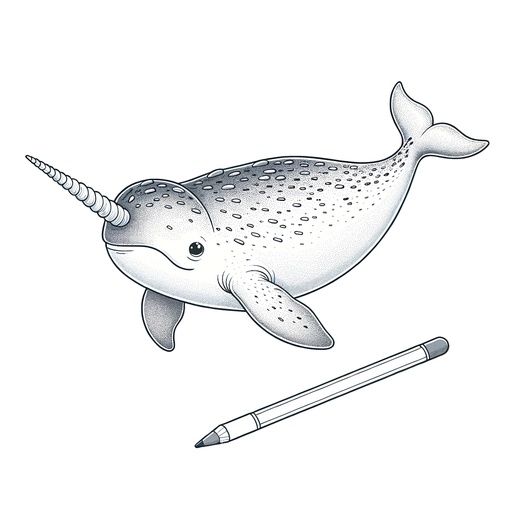 Whale &#038; Shark Coloring Pages For Children