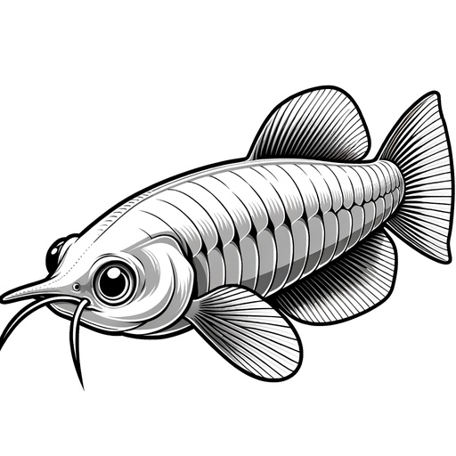 Realistic Swordtail Fish Coloring Page- 4 Free Printable Pages