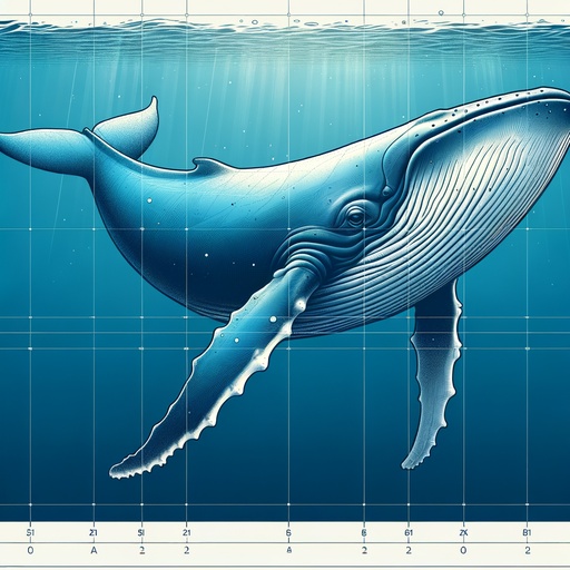 Realistic Blue Whale Coloring Page