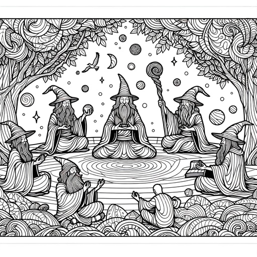 Mythical Coloring Pages For Children