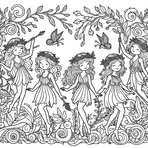 Mythical Coloring Pages For Children