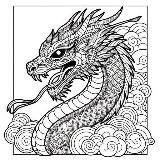 Children&#8217;s Action Pose Crocodile Coloring Page