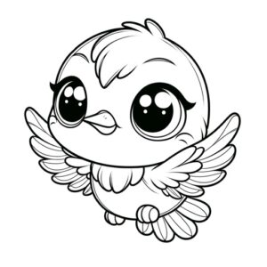 Cute Animal Coloring Pages For Children